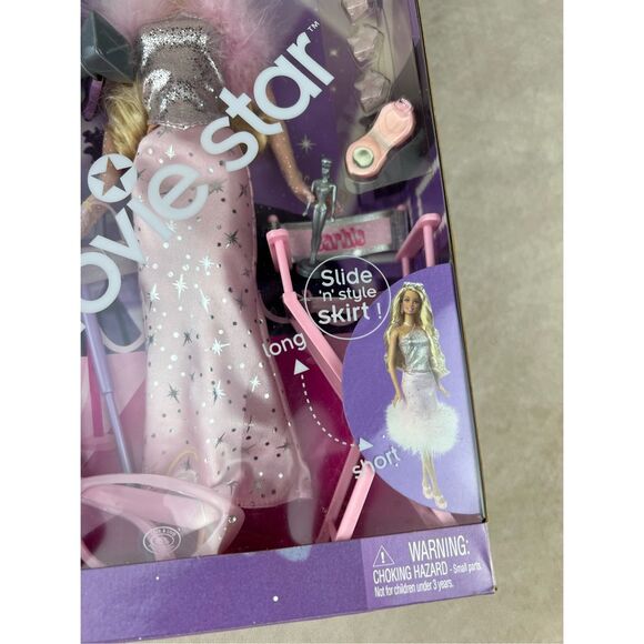 Vintage 2003 Barbie Movie Star Slide ‘n’ Style Skirt Doll Mattel - Picture 5 of 8